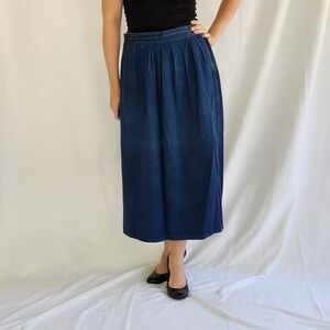 90s‎ Denim Midi Skirt
